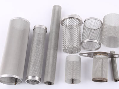 Application of Wire Mesh Filter Tubes Cylinders 