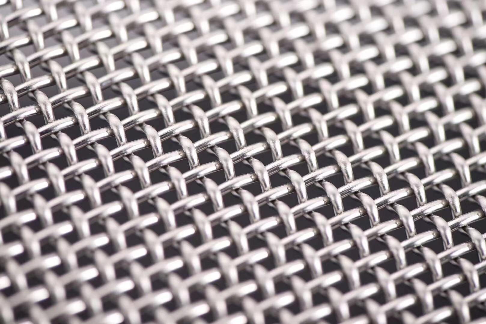 Stainless steel square woven wire mesh